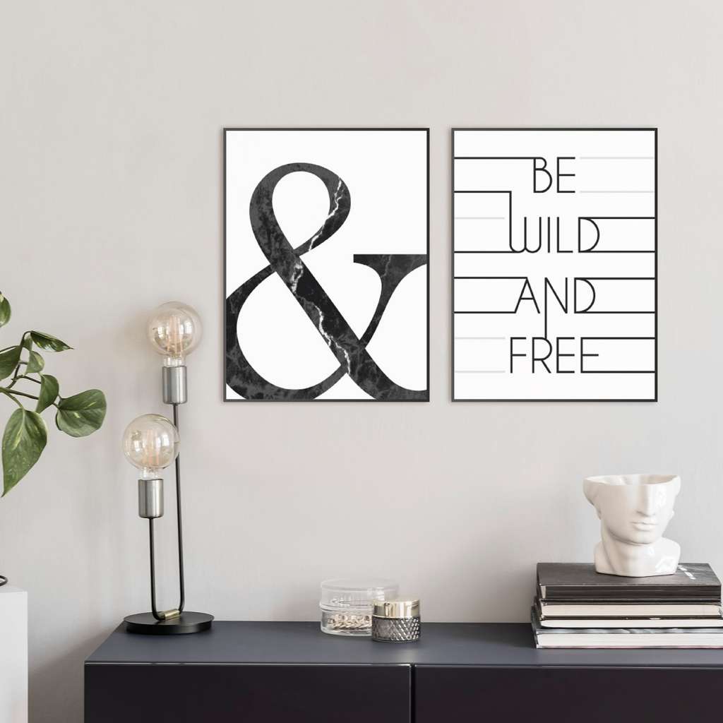 home24 Bildset Wild and free (2-teilig)