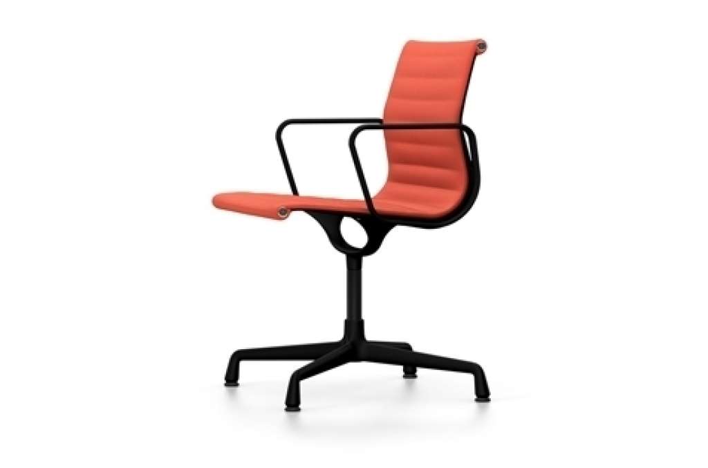 Vitra - Aluminium Chair - EA 104 - 65 koralle poppy red - indoor