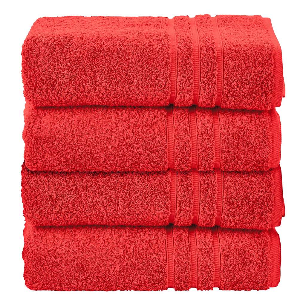 home24 Handtuchset Daily Uni I (4-teilig)