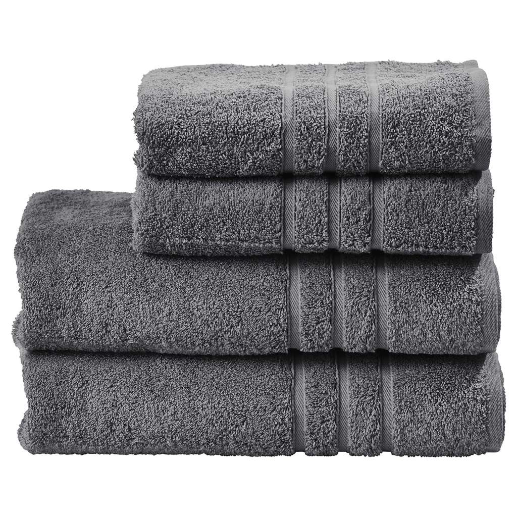 home24 Handtuchset Daily Uni III (4-teilig)