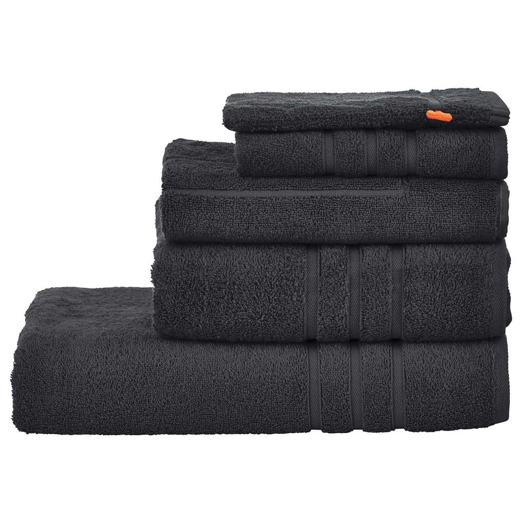 home24 Handtuchset Daily Uni (5-teilig)