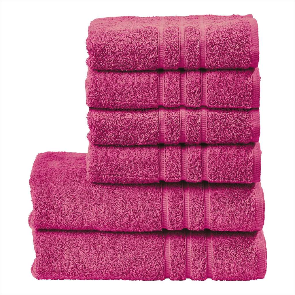 home24 Handtuchset Daily Uni (6-teilig)