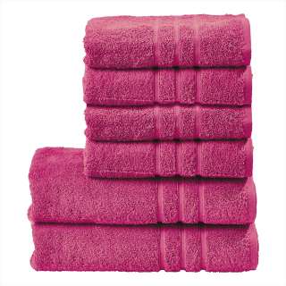 home24 Handtuchset Daily Uni (6-teilig)
