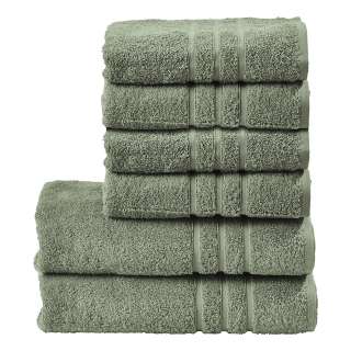 home24 Handtuchset Daily Uni (6-teilig)
