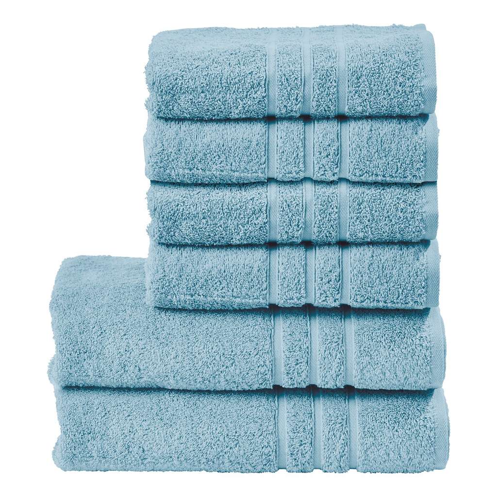 home24 Handtuchset Daily Uni (6-teilig)