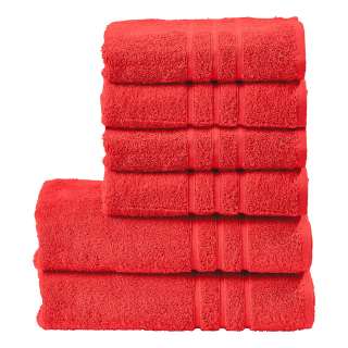 home24 Handtuchset Daily Uni (6-teilig)