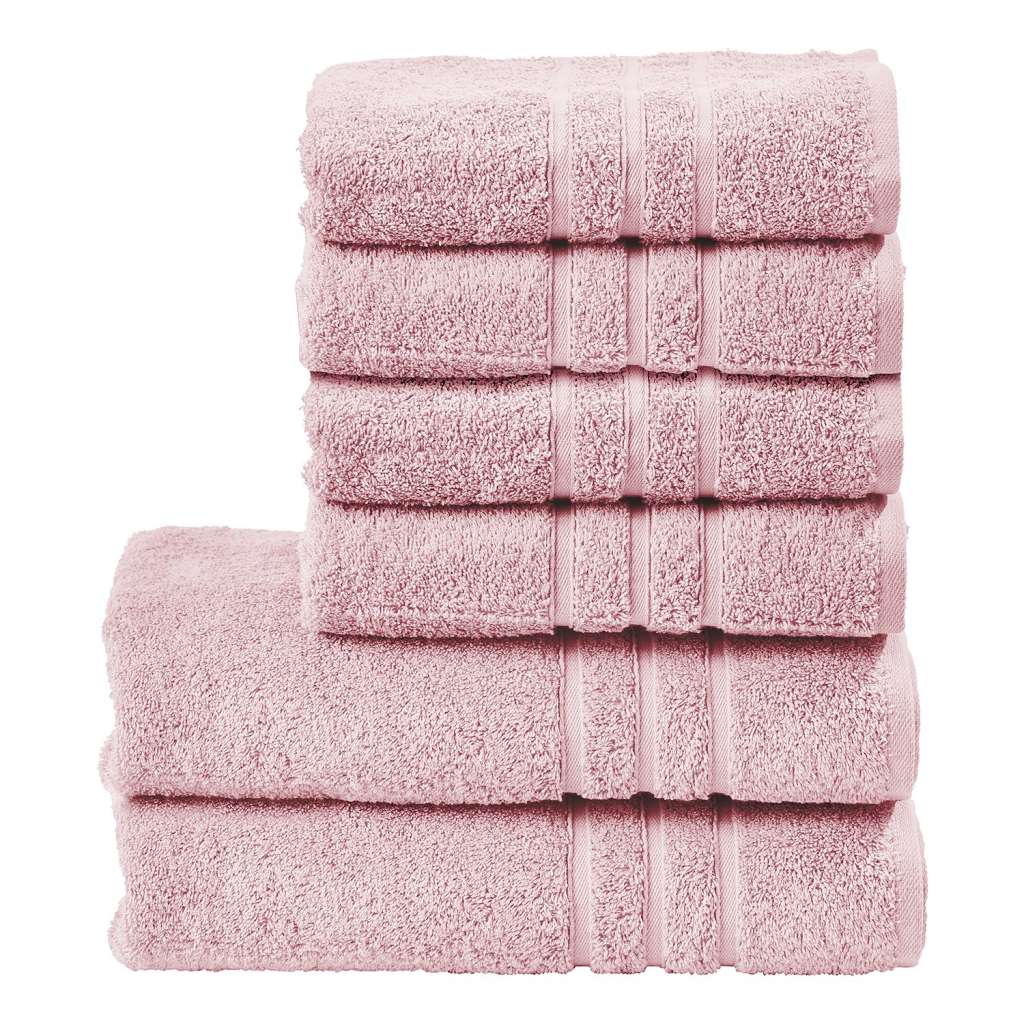 home24 Handtuchset Daily Uni (6-teilig)