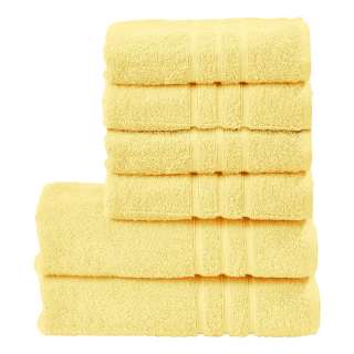 home24 Handtuchset Daily Uni (6-teilig)