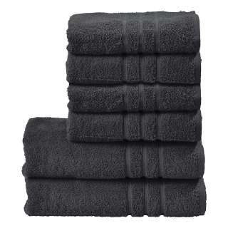 home24 Handtuchset Daily Uni (6-teilig)