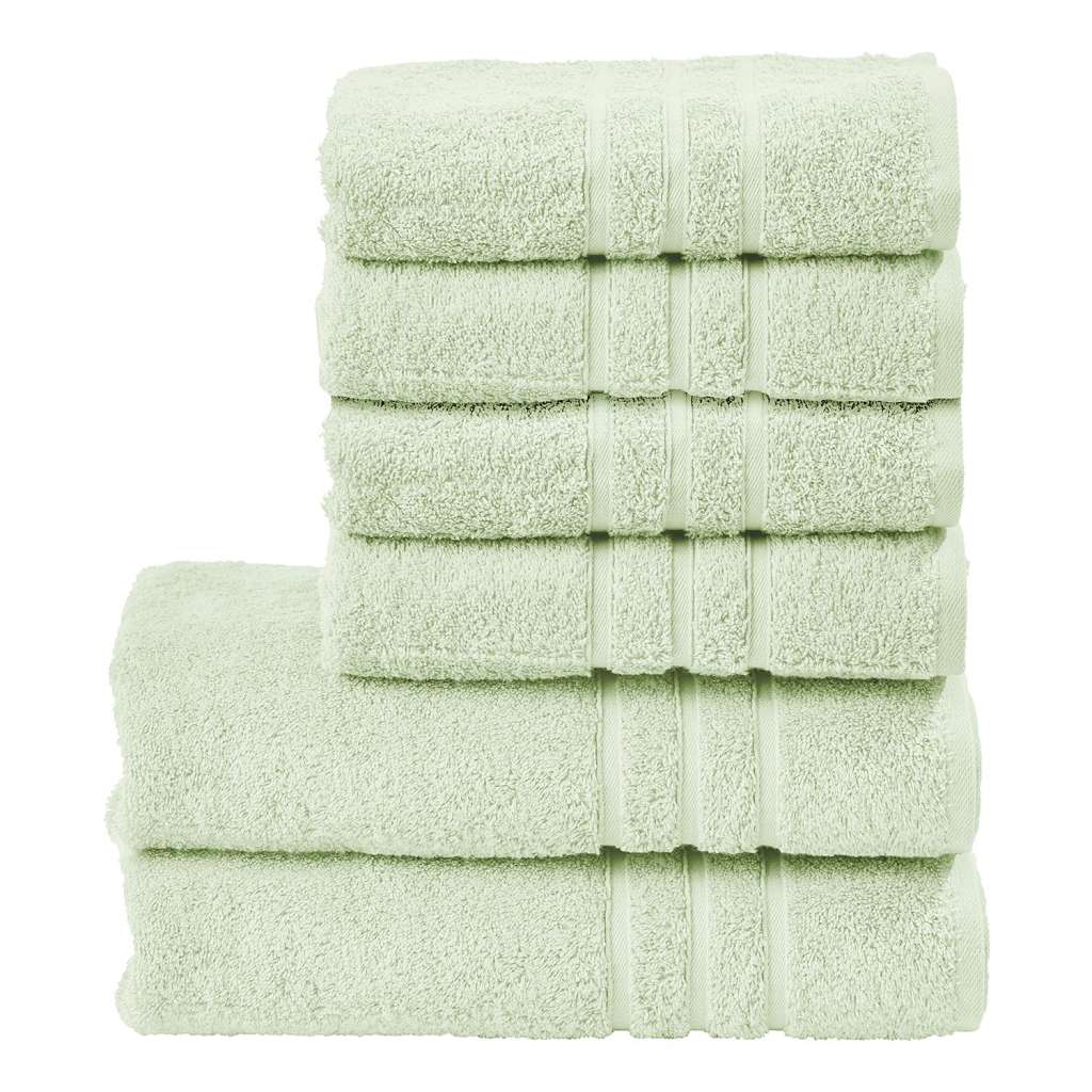 home24 Handtuchset Daily Uni (6-teilig)