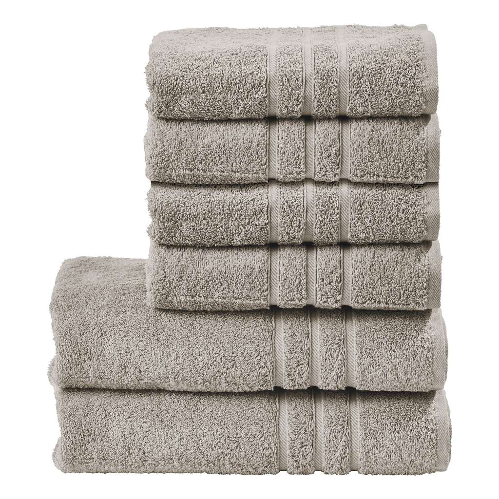home24 Handtuchset Daily Uni (6-teilig)