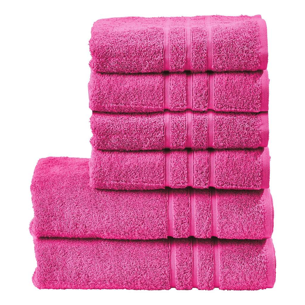 home24 Handtuchset Daily Uni (6-teilig)