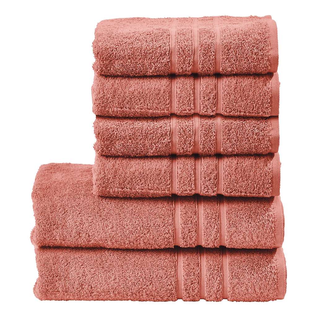home24 Handtuchset Daily Uni (6-teilig)