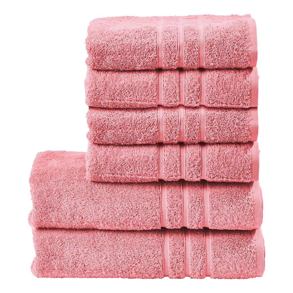 home24 Handtuchset Daily Uni (6-teilig)