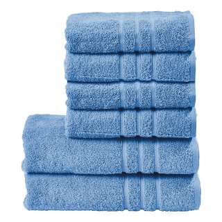 home24 Handtuchset Daily Uni (6-teilig)