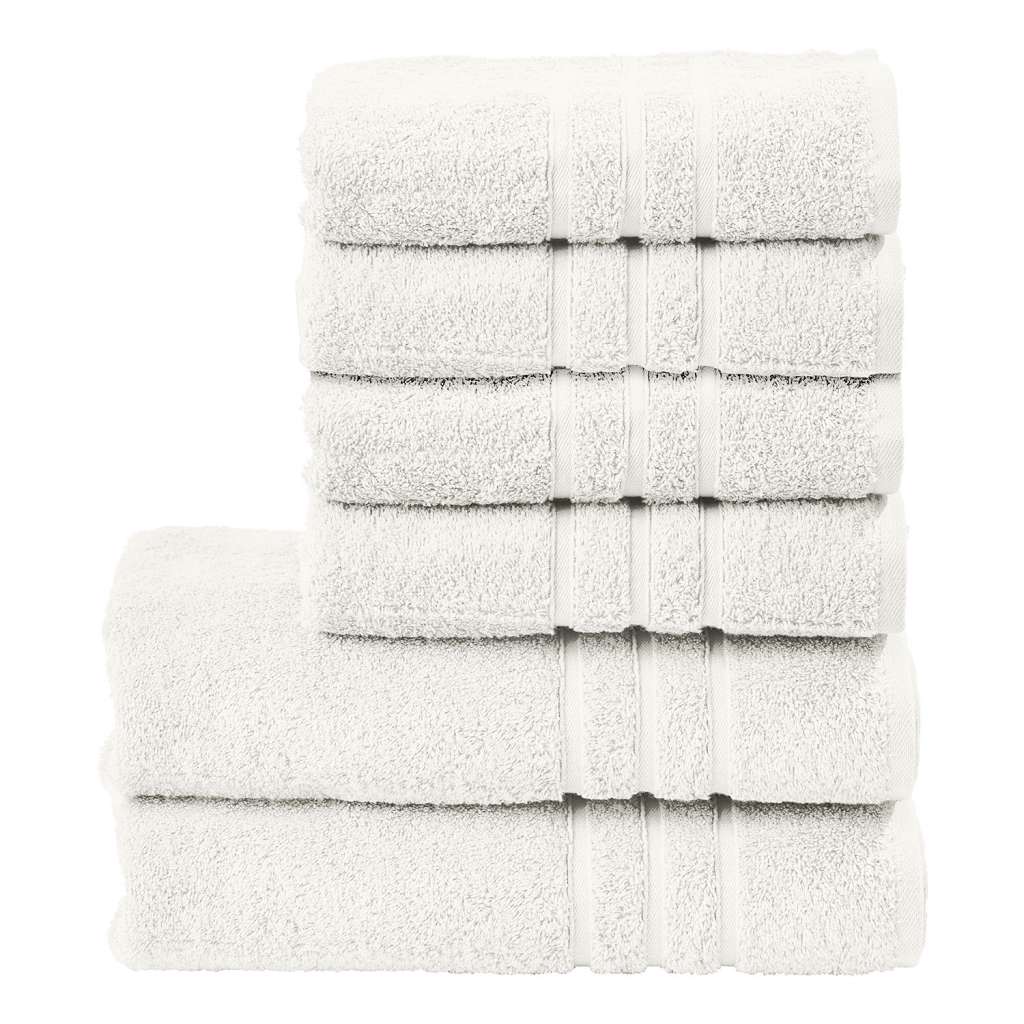 home24 Handtuchset Daily Uni (6-teilig)