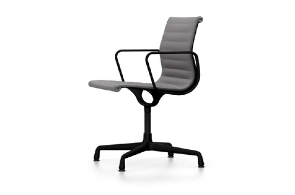 Vitra - Aluminium Chair - EA 104 - 82 eisblau moorbraun - indoor