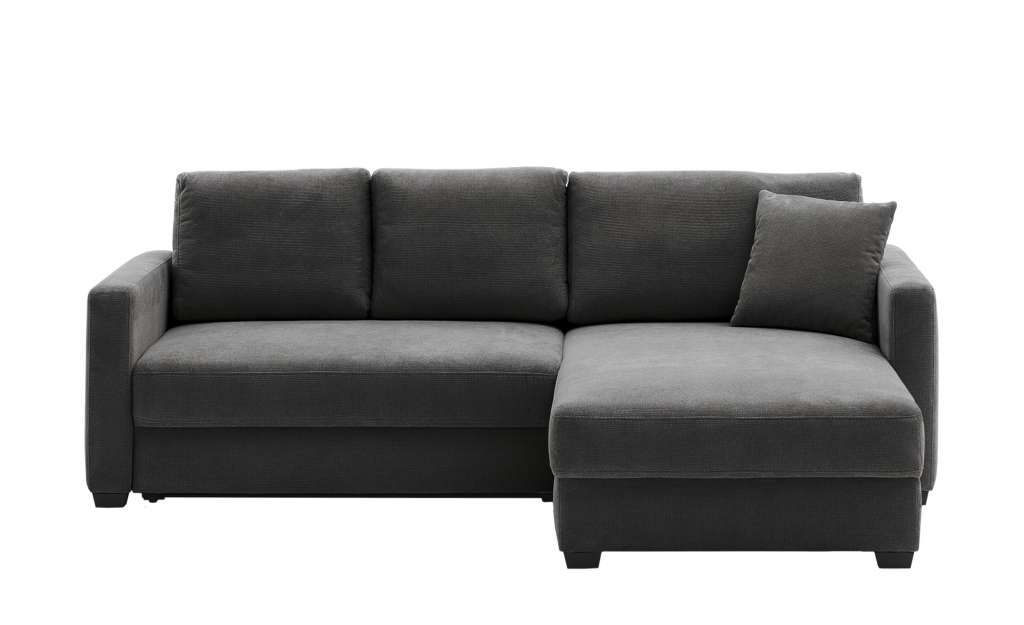 bobb Ecksofa  Lisa de Luxe ¦ schwarz ¦ Maße (cm): H: 90 Polstermöbel > Sofas > Ecksofas - Höffner
