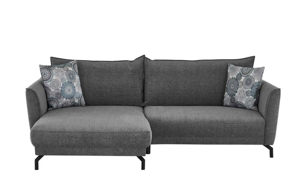 bobb Ecksofa  Yolanda ¦ grau ¦ Maße (cm): H: 94 Polstermöbel > Sofas > Ecksofas - Höffner