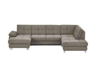 Wohnlandschaft  Cosima ¦ braun ¦ Maße (cm): B: 318 H: 86 T: 239 Polstermöbel > Sofas > Schlafsofas - Höffner