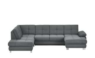 Wohnlandschaft  Cosima ¦ grau ¦ Maße (cm): B: 318 H: 86 T: 187 Polstermöbel > Sofas > Schlafsofas - Höffner