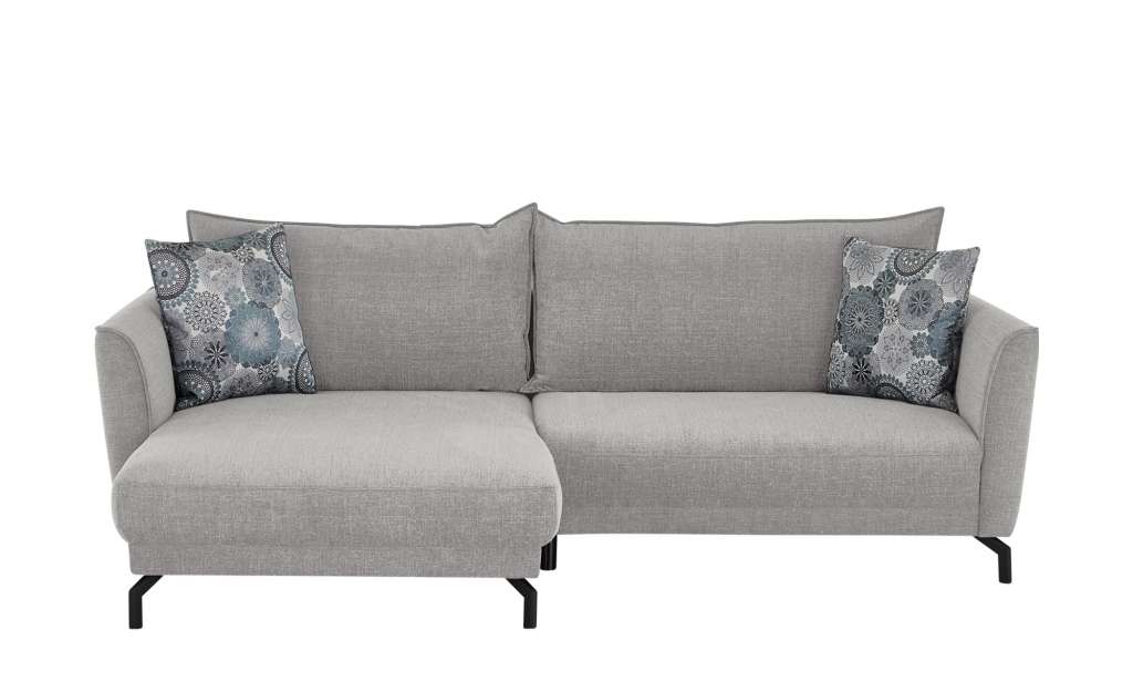 bobb Ecksofa  Yolanda ¦ grau ¦ Maße (cm): H: 94 Polstermöbel > Sofas > Ecksofas - Höffner