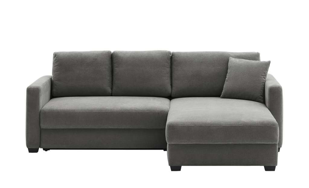 bobb Ecksofa  Lisa de Luxe ¦ grau ¦ Maße (cm): H: 90 Polstermöbel > Sofas > Ecksofas - Höffner