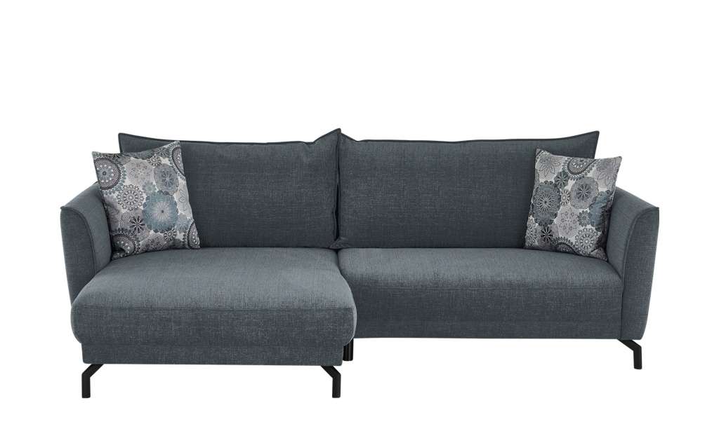 bobb Ecksofa  Yolanda ¦ blau ¦ Maße (cm): H: 94 Polstermöbel > Sofas > Ecksofas - Höffner
