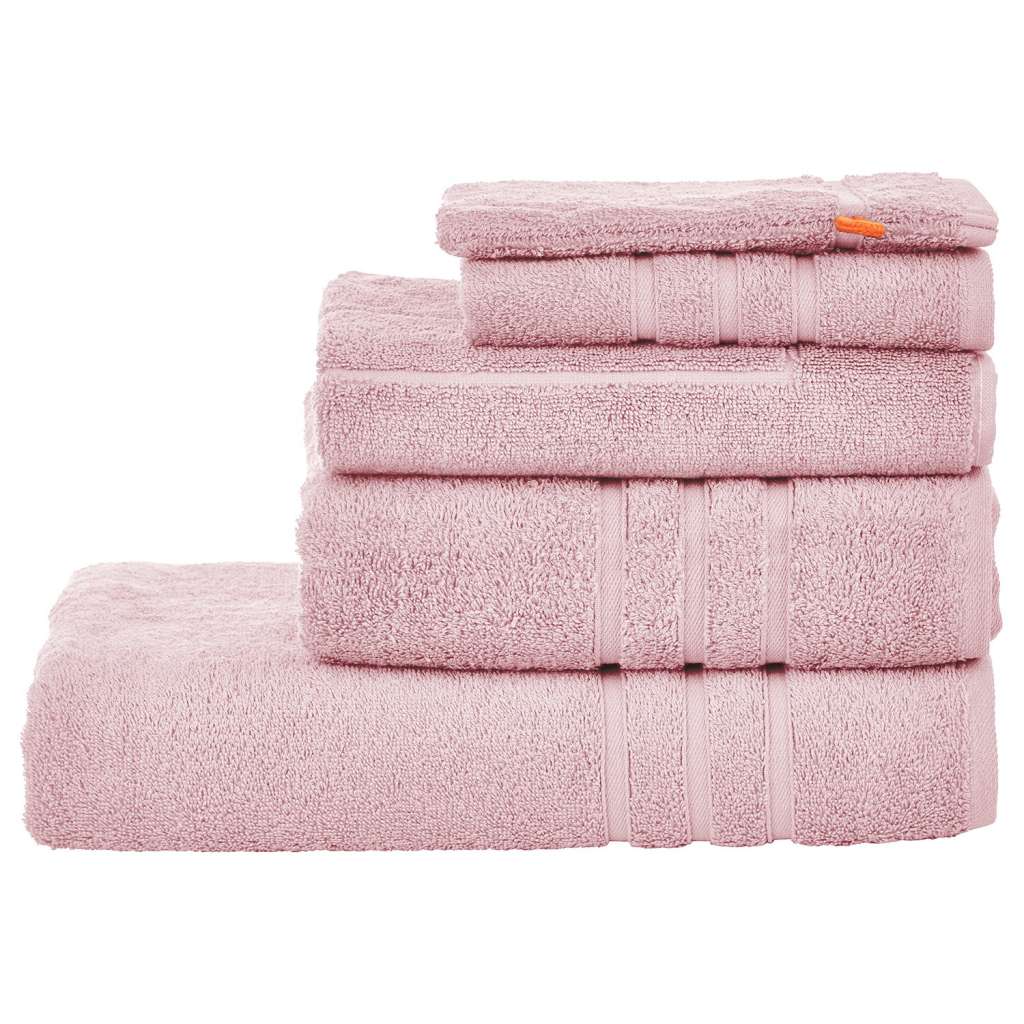 home24 Handtuchset Daily Uni (5-teilig)