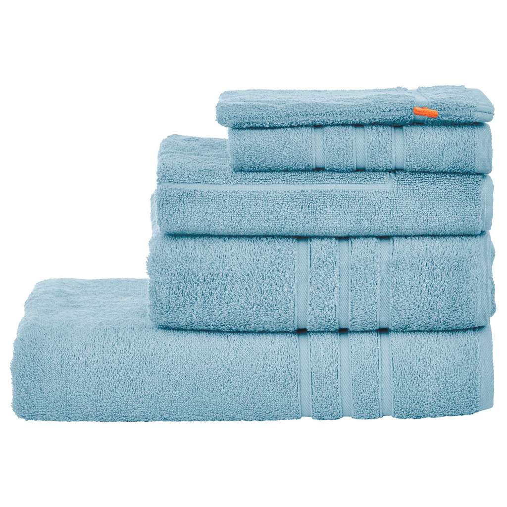 home24 Handtuchset Daily Uni (5-teilig)