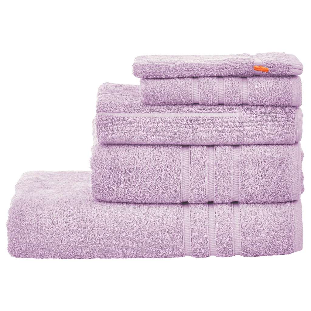 home24 Handtuchset Daily Uni (5-teilig)
