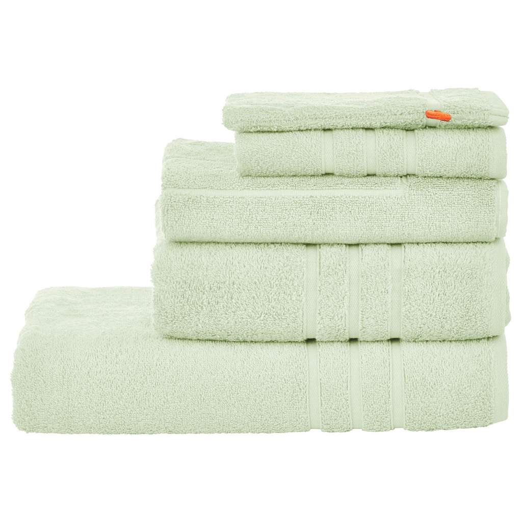 home24 Handtuchset Daily Uni (5-teilig)