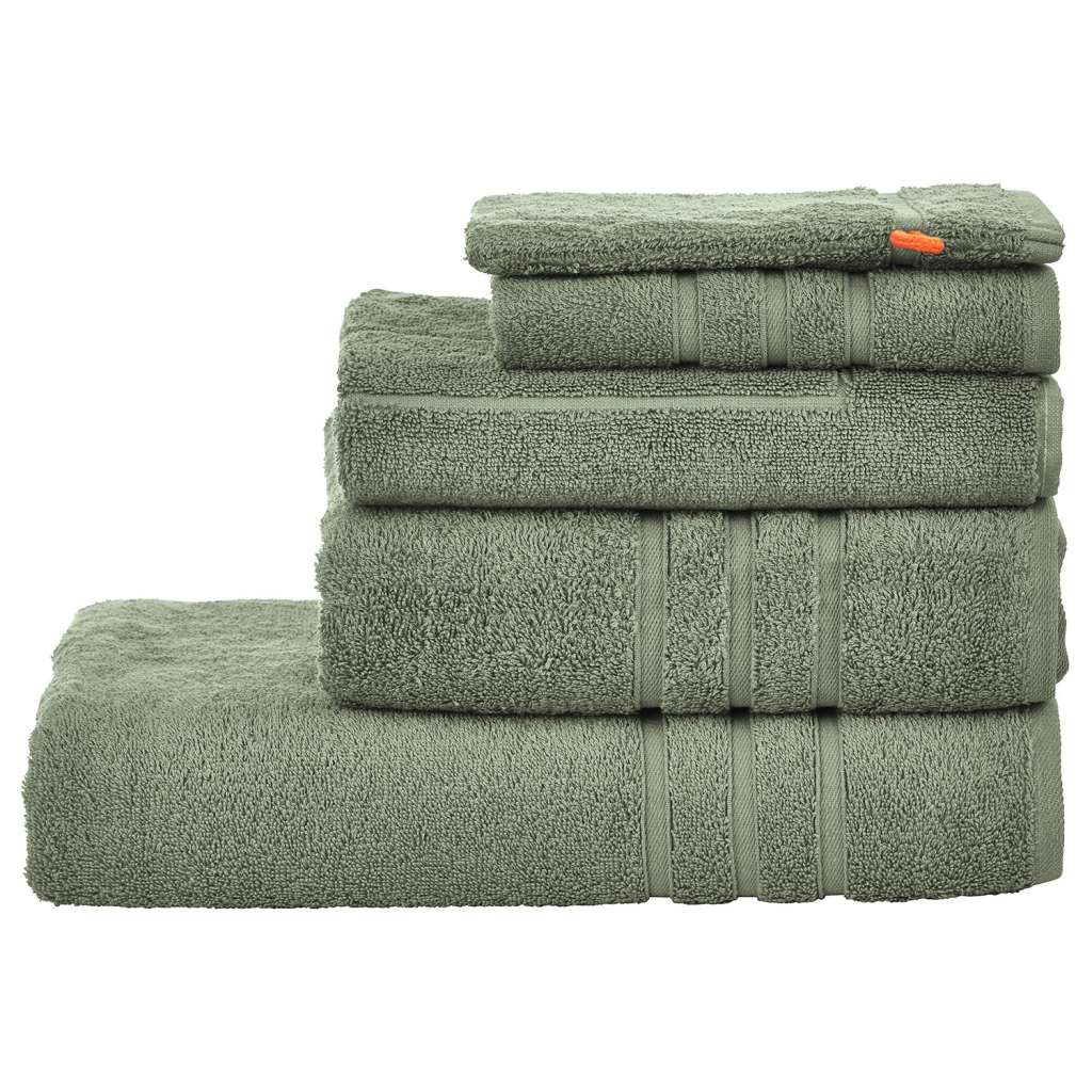 home24 Handtuchset Daily Uni (5-teilig)