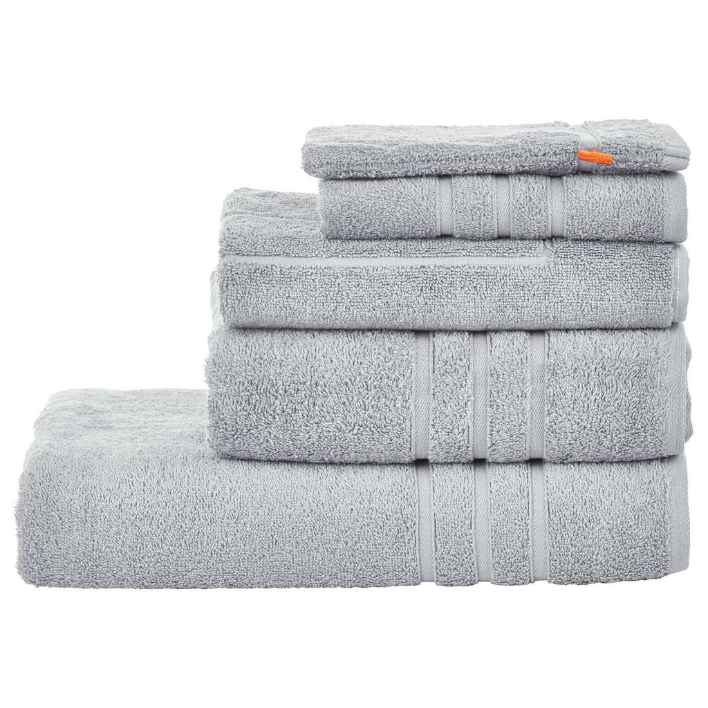 home24 Handtuchset Daily Uni (5-teilig)