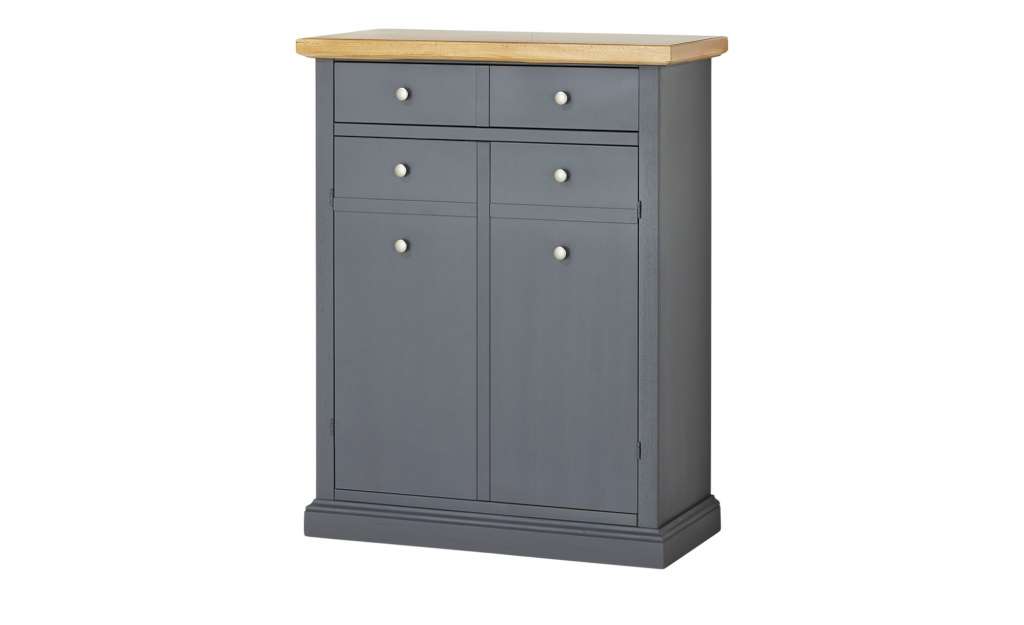 Schuhschrank  Arta ¦ grau ¦ Maße (cm): B: 88 H: 108 T: 41 Garderoben & Kleiderstangen > Schuhschränke - Höffner