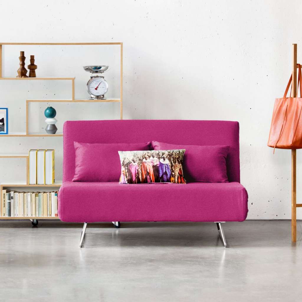 home24 Schlafsofa Frizzo Webstoff