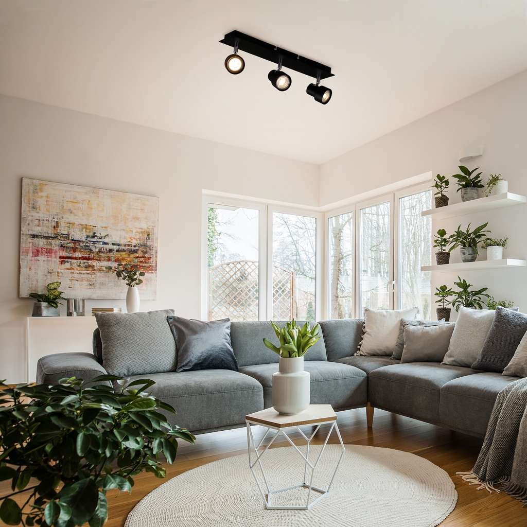 home24 LED-Deckenleuchte Estora