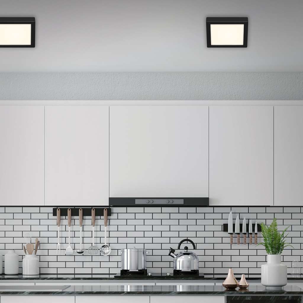 home24 LED-Deckenleuchte Toa