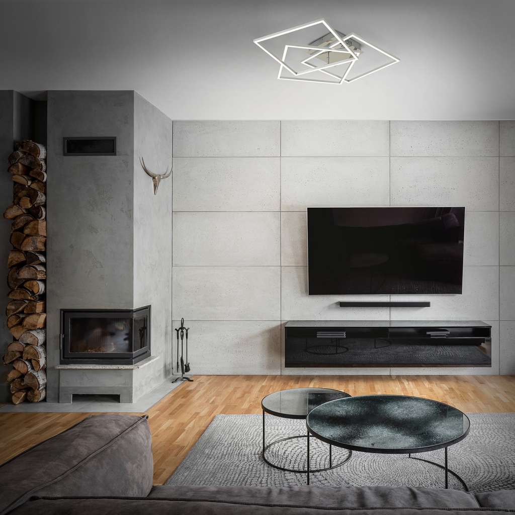 home24 LED-Deckenleuchte Pabeo