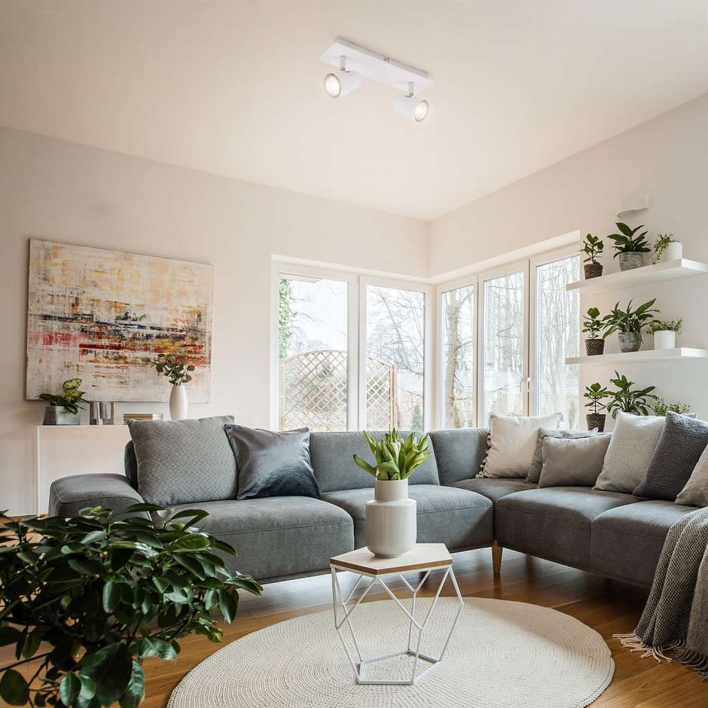 home24 LED-Deckenleuchte Meosla
