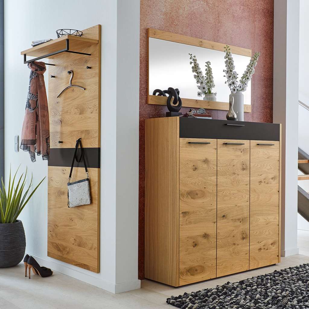 home24 Garderobenset Levio I (3-teilig)