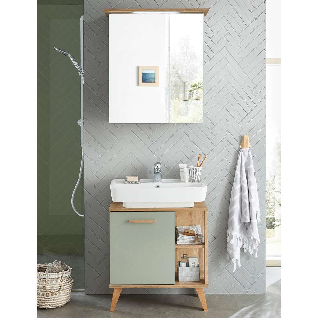 home24 Badezimmerset Salvie II (2-teilig)