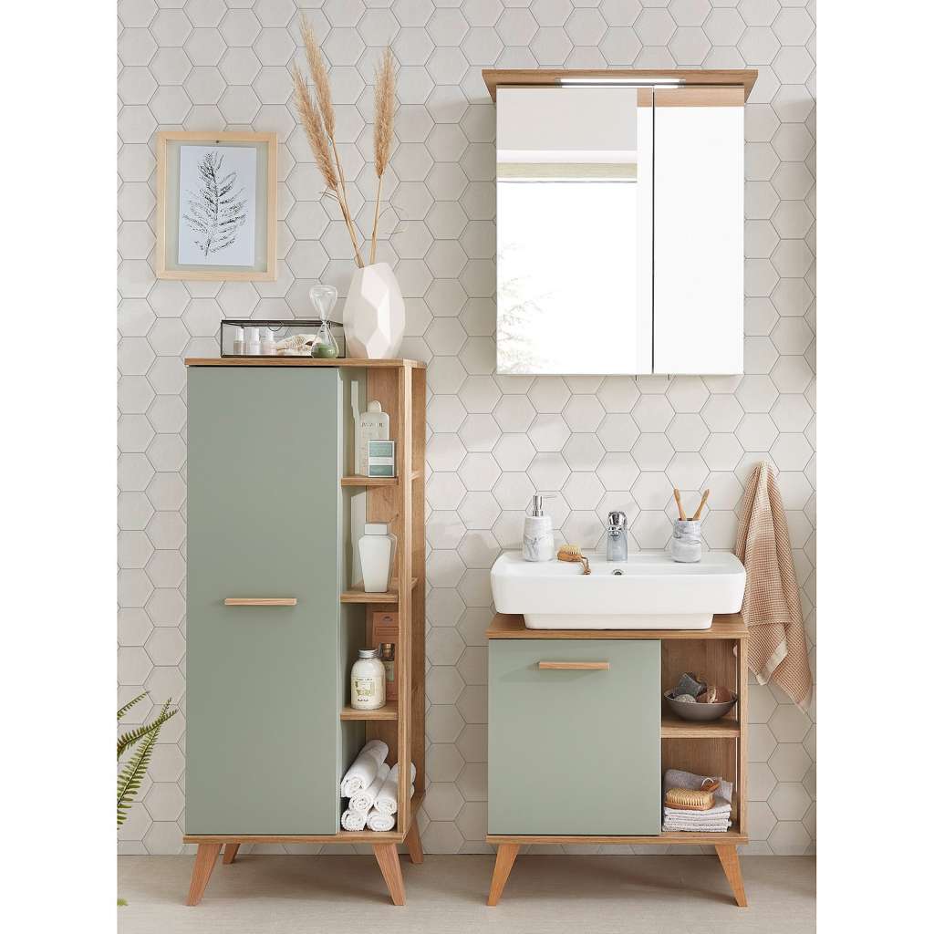 home24 Badezimmerset Salvie IV (3-teilig)