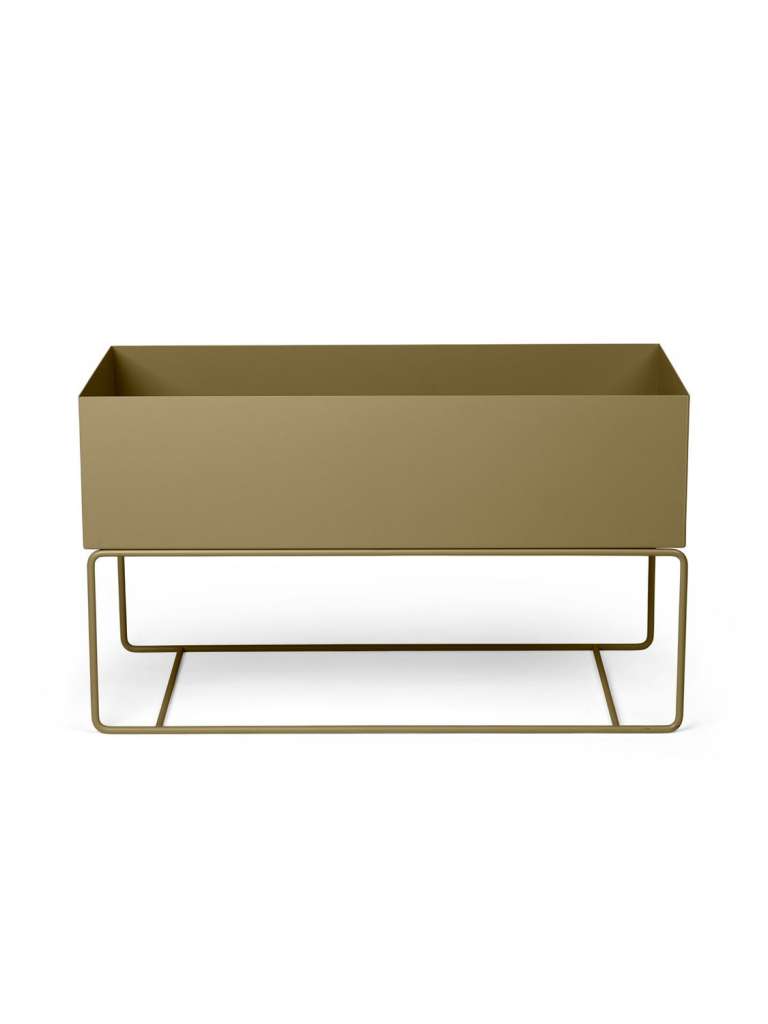 ferm LIVING - Plant Box Large - olive - indoor