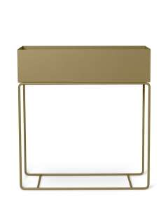 ferm LIVING - Plant Box Pflanzenständer - olive - indoor
