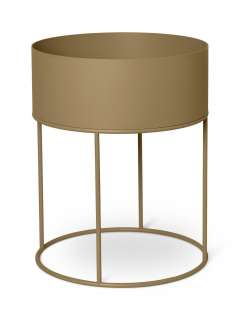 ferm LIVING - Plant Box Zylinder - olive - indoor