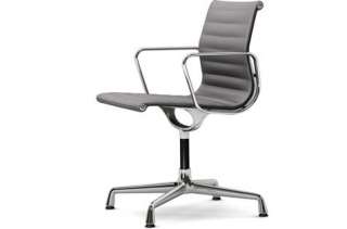 Vitra - Aluminium Chair - EA 104 - 82 eisblau moorbraun - indoor