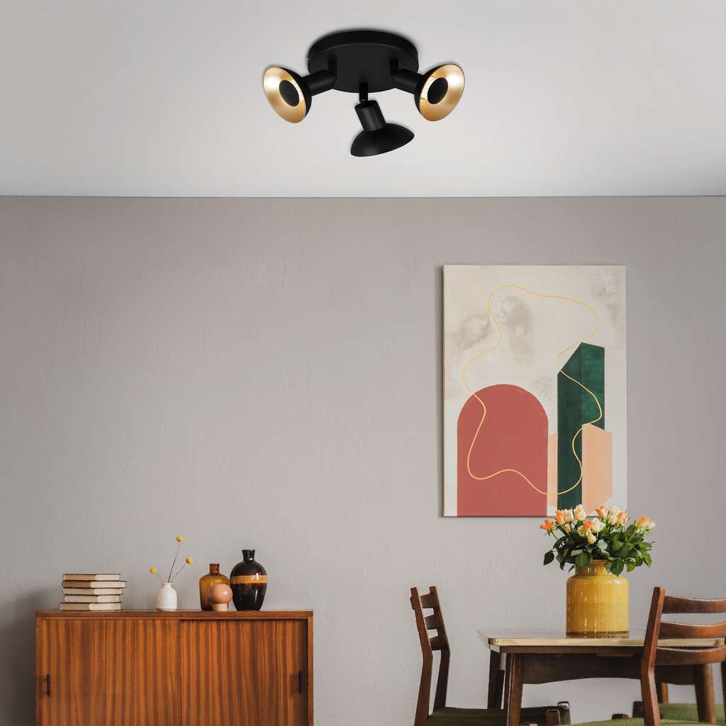 home24 LED-Deckenleuchte Belosa