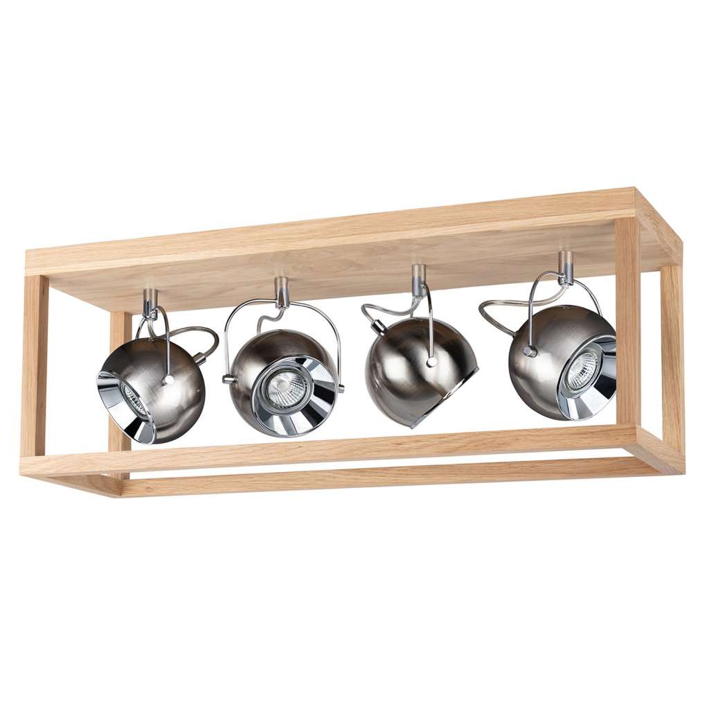 home24 LED-Deckenleuchte Roy I