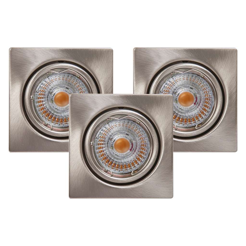 home24 Einbauleuchte Ledsdream VII (3er-Set)